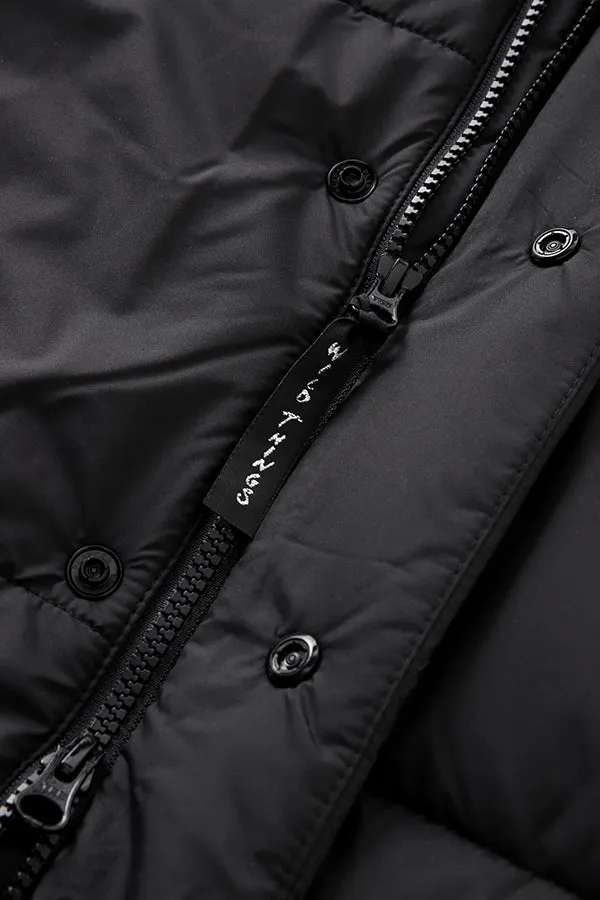 WILDTHINGS × mastermind JAPAN DACRON HOODED VEST