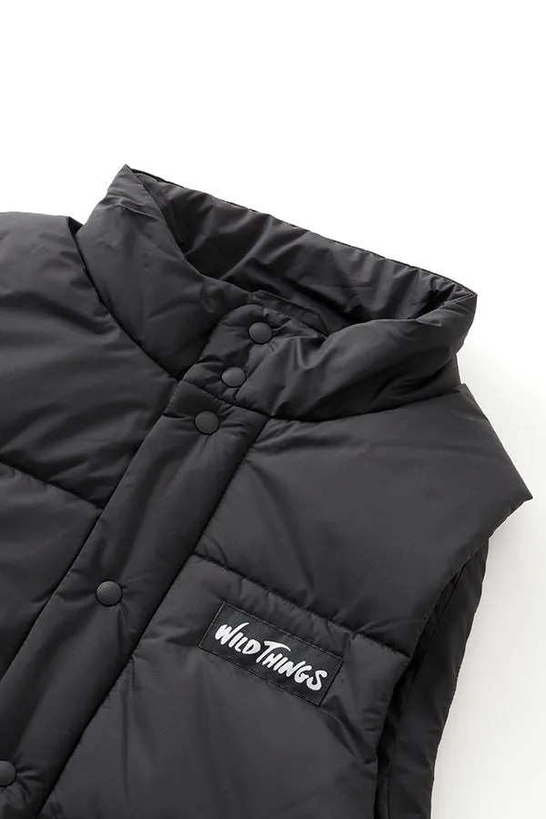 WILDTHINGS × mastermind JAPAN DACRON HOODED VEST