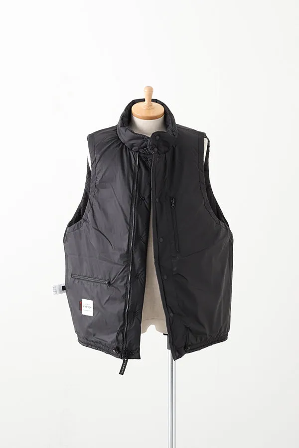 WILDTHINGS × mastermind JAPAN DACRON HOODED VEST