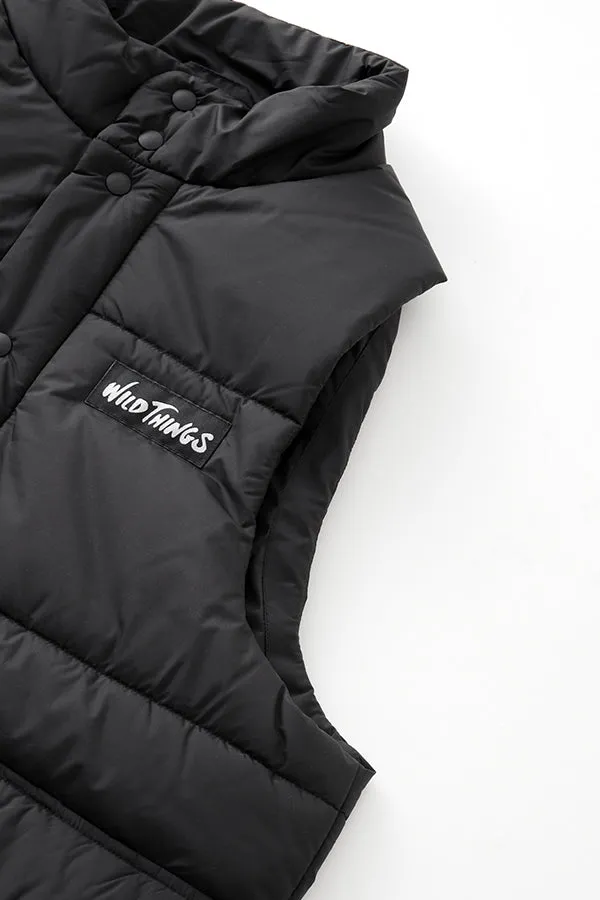 WILDTHINGS × mastermind JAPAN DACRON HOODED VEST