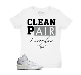 Womens - Cement Grey 2 Clean Pair Shirt