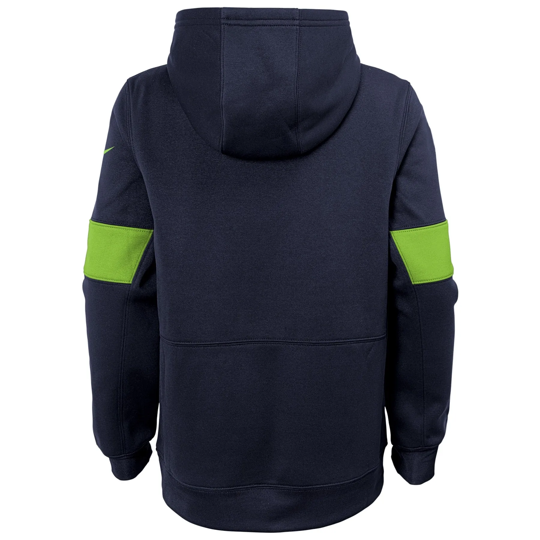 Youth Nike Navy Seattle Seahawks On-Field Performance - Pullover Hoodie